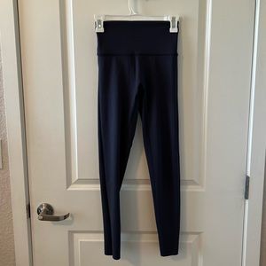 Navy Aerie Offline 7/8 High Rise Leggings